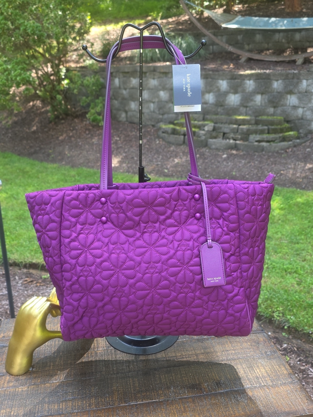 kate spade Quilted Tilly Nightshade KL194 Tote